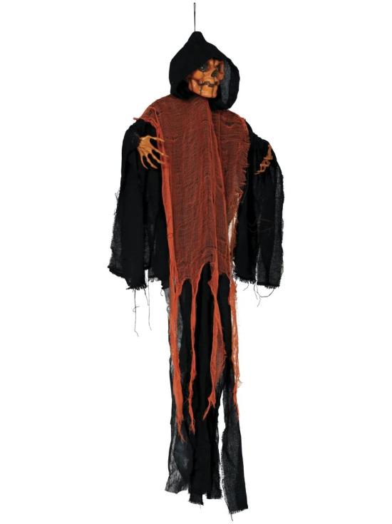 Boneca de Halloween com luz, som e movimento 1,3m