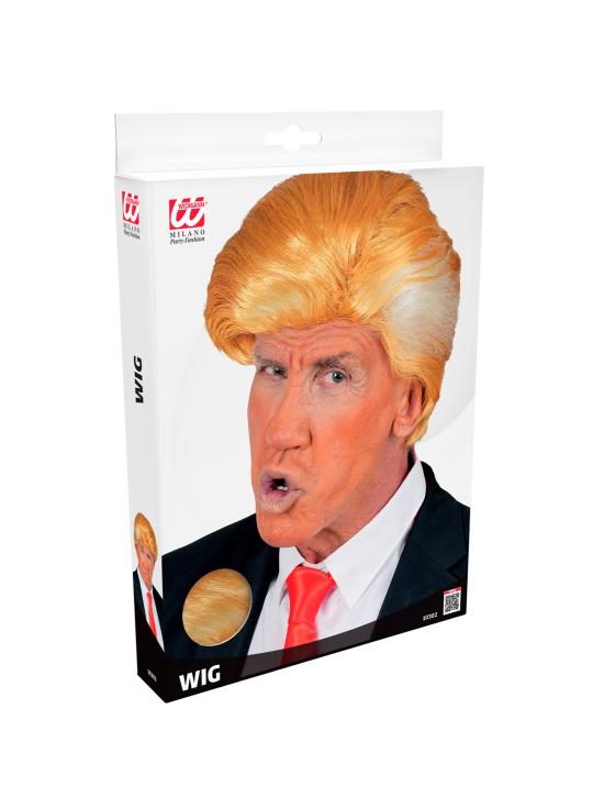 Peruca loira para o Sr. Presidente Donald Trump