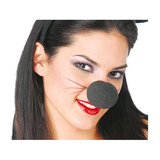 Nariz de espuma preta 5 cm