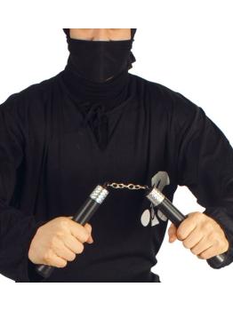 Nunchaku 20 cm para fantasias de Ninja