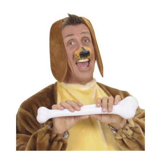 Orelhas de cachorro compridas.