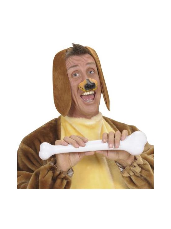 Orelhas de cachorro compridas.
