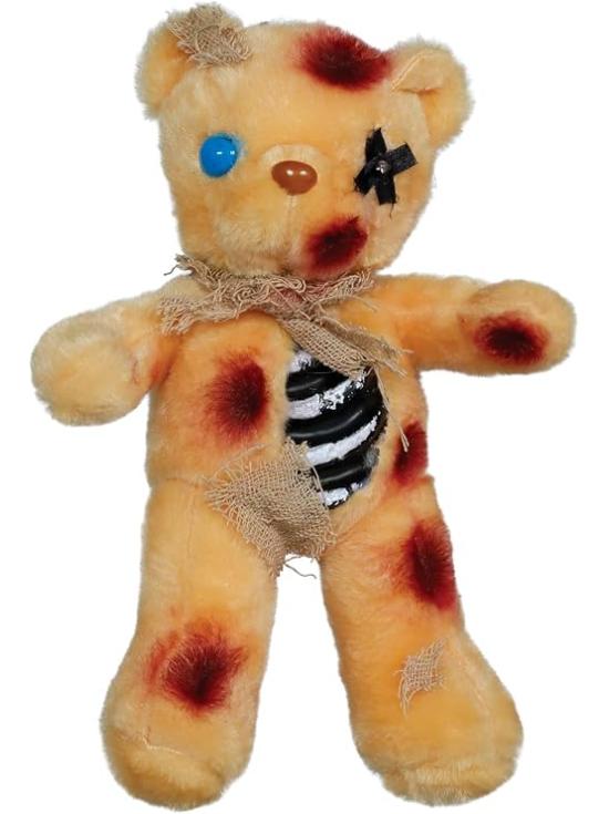 Urso de pelúcia zumbi de 31 cm – Decoração de Halloween