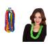 Pacote de 6 colares havaianos de 30 cms