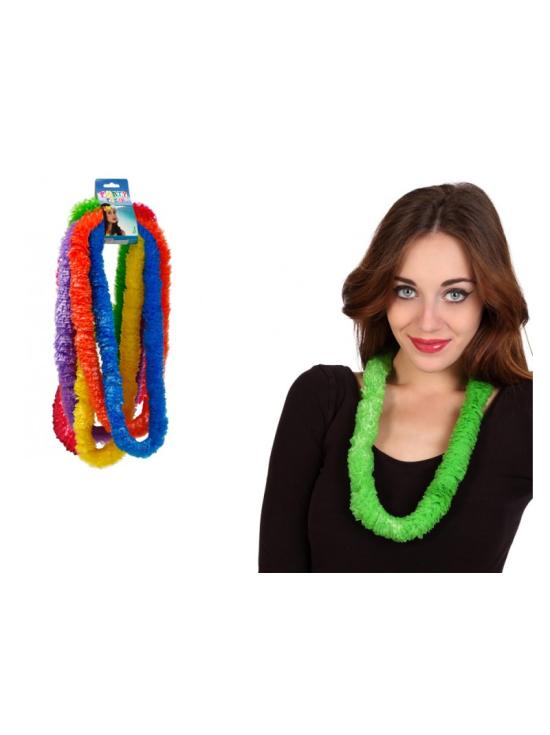 Pacote de 6 colares havaianos de 30 cms