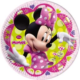 PACK 8 PRATOS MINNIE 20CM
