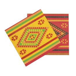 Pack de 20 guardanapos mexicanos 33 x 33 cms