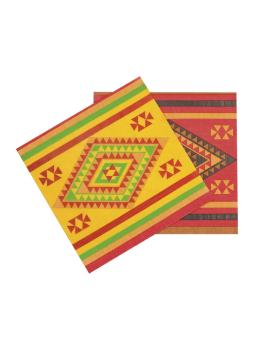 Pack de 20 guardanapos mexicanos 33 x 33 cms