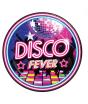 Pacote de 6 Pratos Disco 23 cms