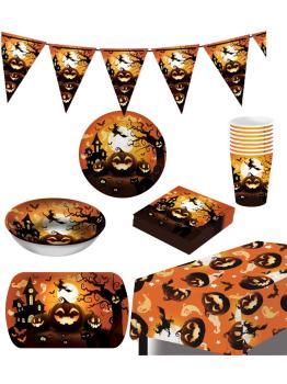 Pacote de festa de abóbora de Halloween