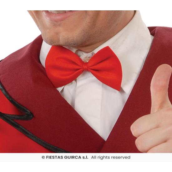 Gravata borboleta vermelha 11 cm