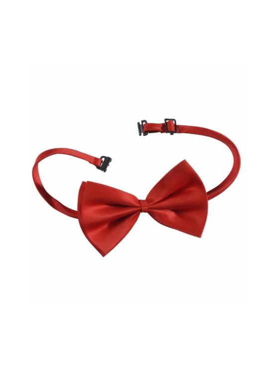 Laço de cetim vermelho