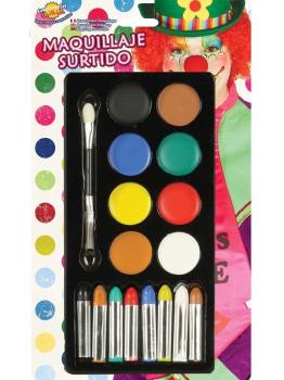 Paleta de maquiagem para fantasias