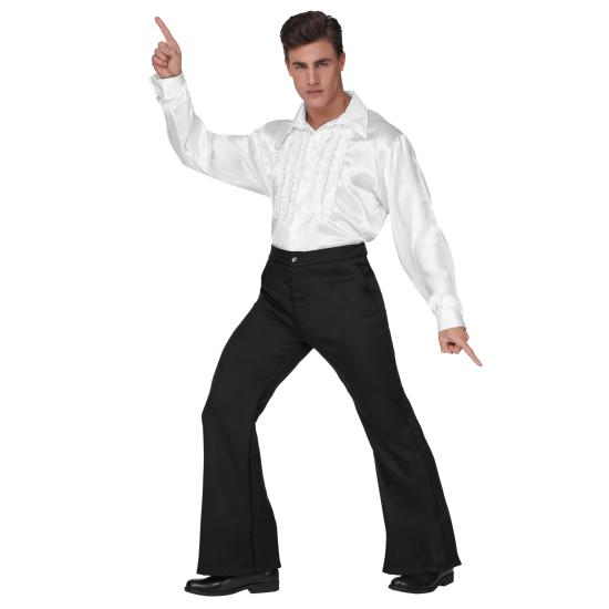 Calça flare 70 para adulto Calça flare 70 para adulto