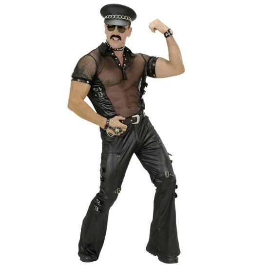 Calça Hard Rock Couro Rock