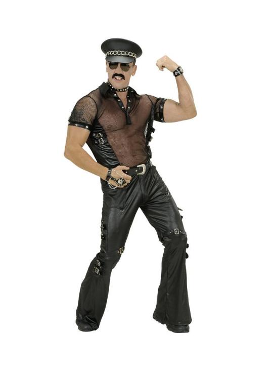 Calça Hard Rock Couro Rock