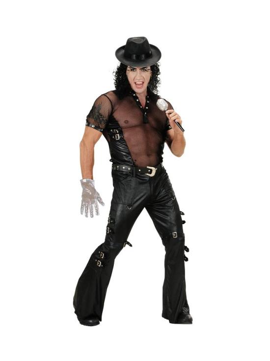Calça Hard Rock Couro Rock