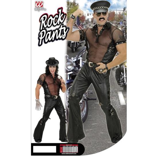 Calça Hard Rock Couro Rock