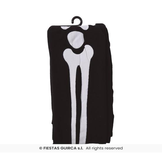 meia-calça esqueleto