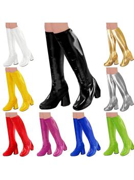 Par de capas para botas coloridas com personagens, tamanho único.