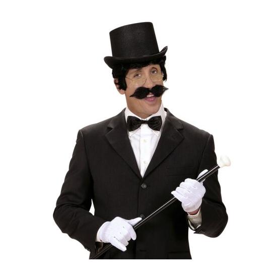 Par de luvas brancas 25cm