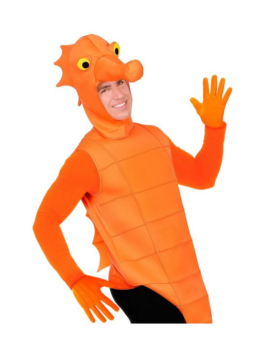Par de luvas laranja 25cm