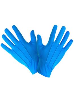 Par de luvas turquesa 25cm