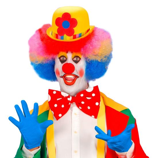 Par de luvas turquesa 25cm