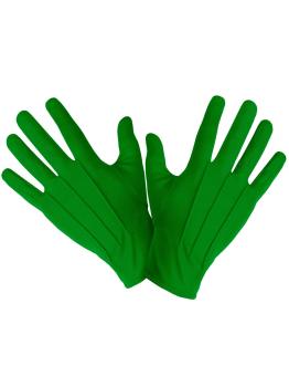 Par de luvas verdes 25cm