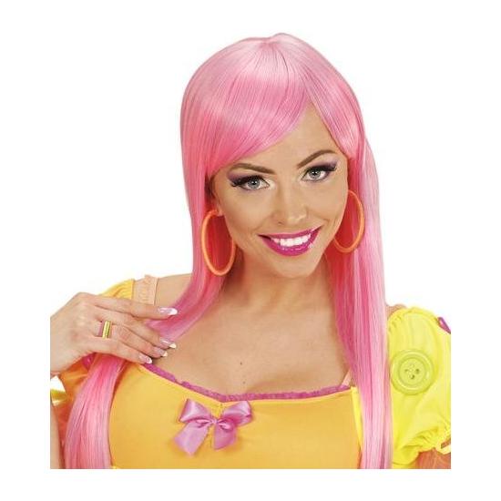 Par de Brincos Laranja Fluorescentes