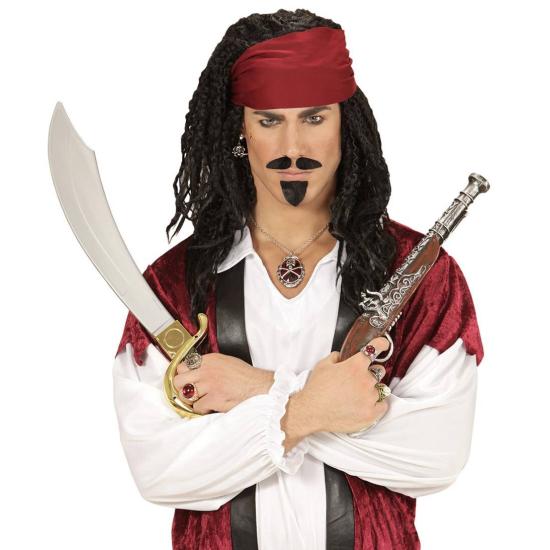 Par de Brincos Pirata com Caveiras