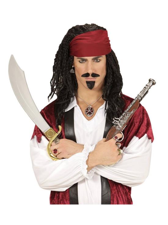 Par de Brincos Pirata com Caveiras