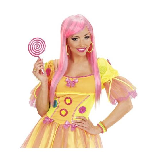 Par de Brincos Verde Flúor