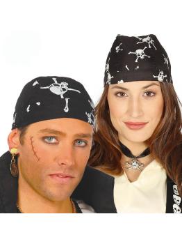 Lenço Pirata Preto