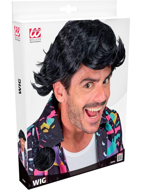 Peruca Ace Ventura para Homens – Estilo Divertido de Detetive Particular