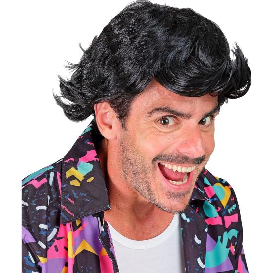 Peruca Ace Ventura para Homens – Estilo Divertido de Detetive Particular Peruca Ace Ventura para Homens – Estilo Divertido de Detetive Particular