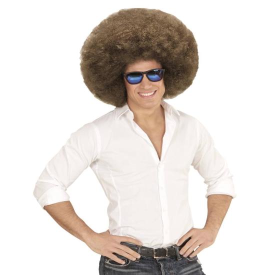 Peruca Afro Grande Marrom Peruca Afro Grande Marrom