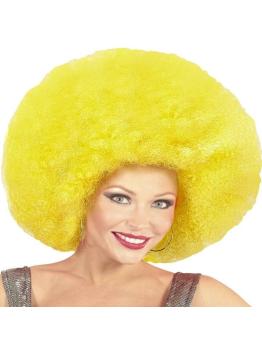 Peruca Afro Oversized Amarela