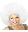 Peruca Afro Grande Branca