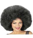 Peruca Afro Preta Grande