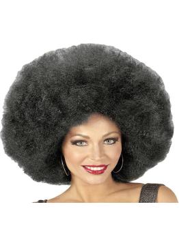 Peruca Afro Preta Grande