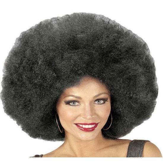 Peruca Afro Preta Grande Peruca Afro Preta Grande