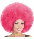 Peruca Afro Grande Rosa