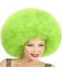 Peruca Afro Oversized Verde.