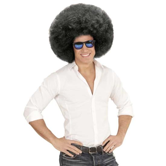 Peruca Afro Preta Grande Peruca Afro Preta Grande