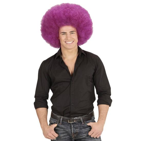 Peruca Afro Violeta Grande Peruca Afro Violeta Grande