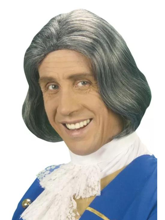 Peruca Cinza Amadeus.