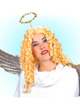 Peruca de anjo para adulto