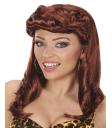 Peruca Anos 50 Pin Up Girl cor Castanha