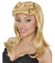 Peruca Pin Up Girl anos 50 na cor Loira.